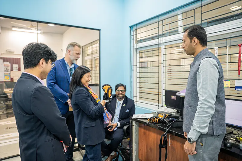 Alliance University had the privilege of hosting the New Zealand Prime Minister's Scholars Group - 5