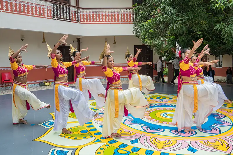 Alliance University Hosts Sanka Samudi Dance Group: A Mesmerizing Cultural Exchange 3