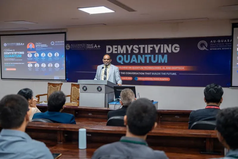 Alliance University Hosts Demystifying Quantum, Launches AU-QUASAR to Advance Quantum, AI, and DeepTech Research - 7