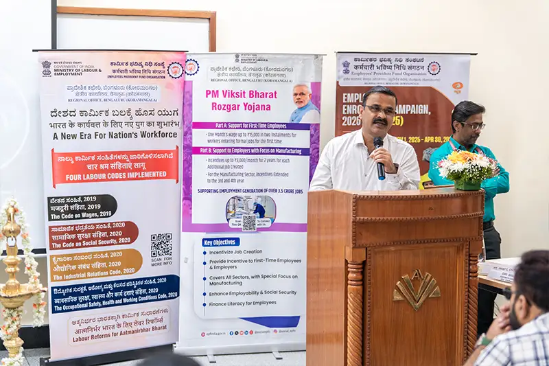 Alliance University Hosts RAMP Awareness Workshop on Trade Receivables Discounting System - 10