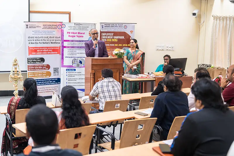 Alliance University Hosts RAMP Awareness Workshop on Trade Receivables Discounting System - 5
