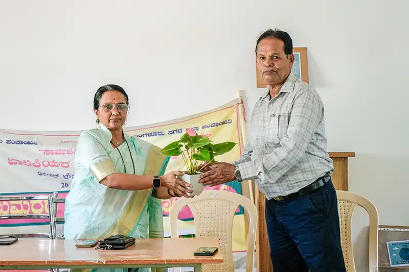 Alliance University NSS Cell Drives Environmental Awareness at Government Girls High School, Anekal 4