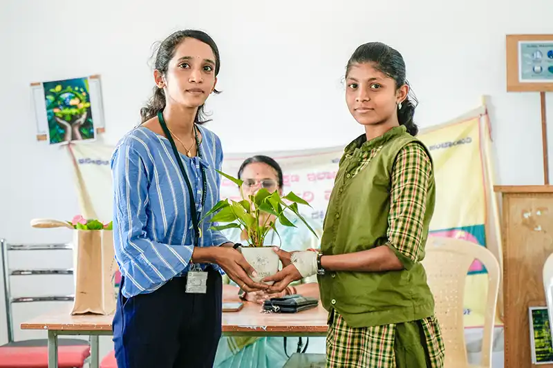 Alliance University NSS Cell Drives Environmental Awareness at Government Girls High School, Anekal 7