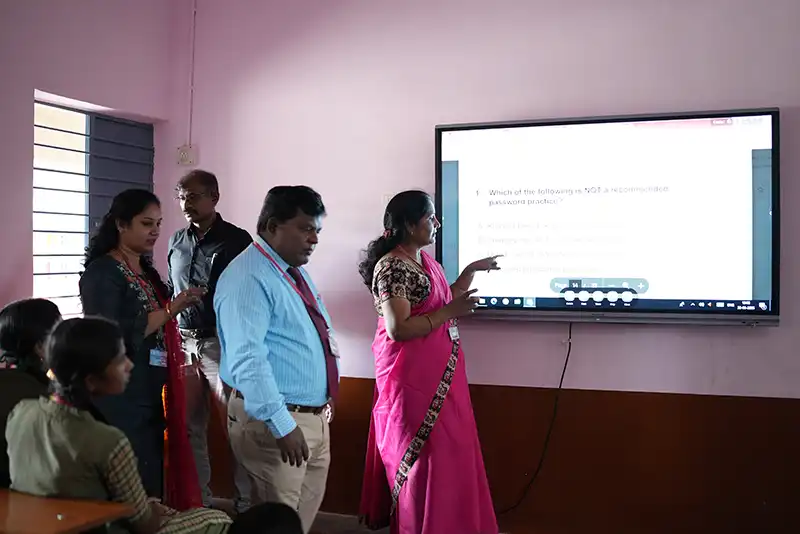 Alliance University Promotes Safe Digital Practices at Marsur Government High School 5