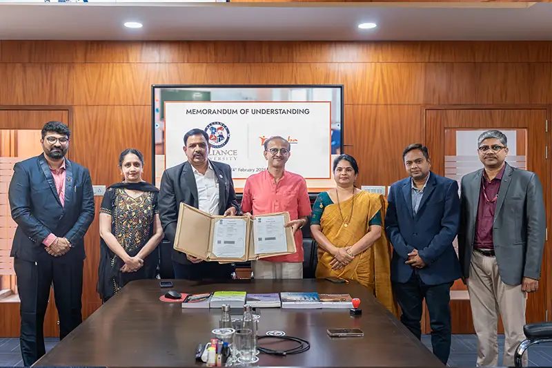 Alliance University Signs MoU with Ace Trisha Education Private Limited for Integrated CA Preparation