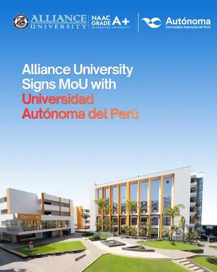 Alliance University Signs MoU with Universidad Autónoma del Perú