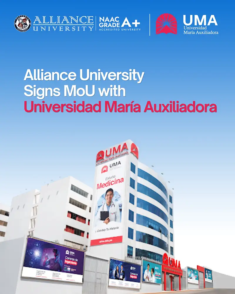 Alliance University Signs MoU with Universidad María Auxiliadora to Strengthen International Academic Collaboration