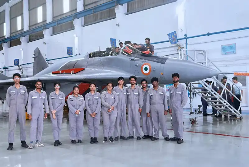 From Campus to Cockpit: Alliance University Students Take Off with Indian Air Force Summer Internship 2