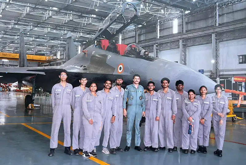 From Campus to Cockpit: Alliance University Students Take Off with Indian Air Force Summer Internship 4
