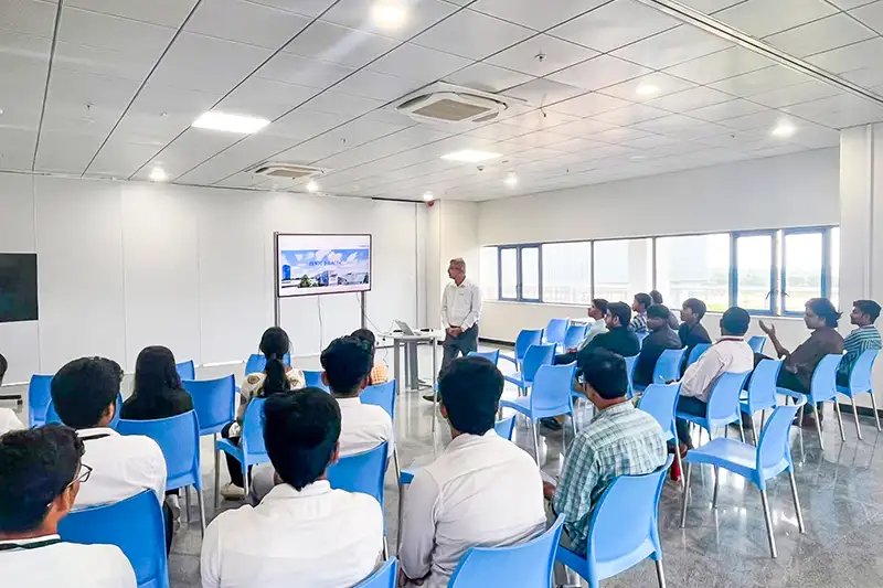 Alliance University Students Gain Practical Industry Exposure at Festo Manufacturing Plant - 3