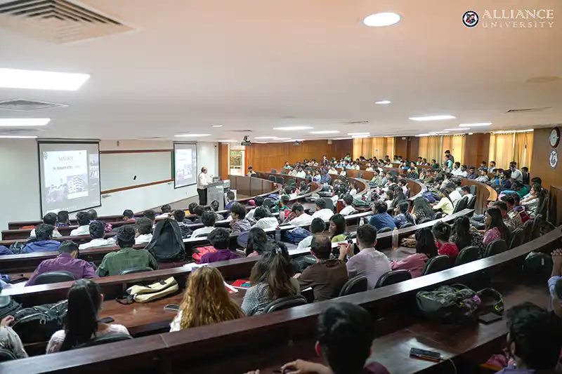 Workshop on Business Model Canvas at Alliance University - 1