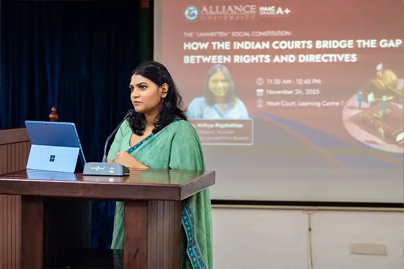 Highlights of Constitution Day 2025 Celebrations at Alliance University by Alliance School of Law - 5