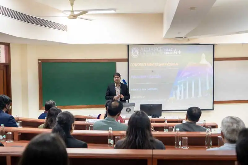 Corporate Mentorship Program Introduced for MBA Jan 2026 Batch at Alliance University - 4