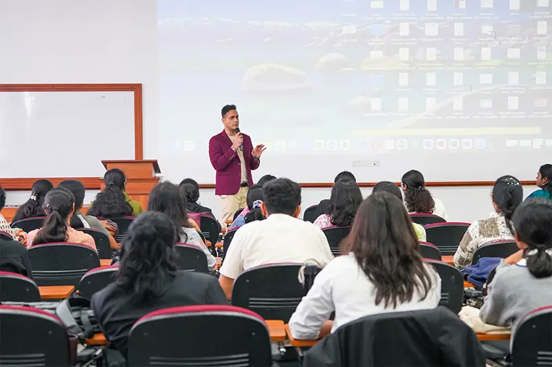 Expert Session on Building Impact-Driven Startups Held at Alliance University - 2