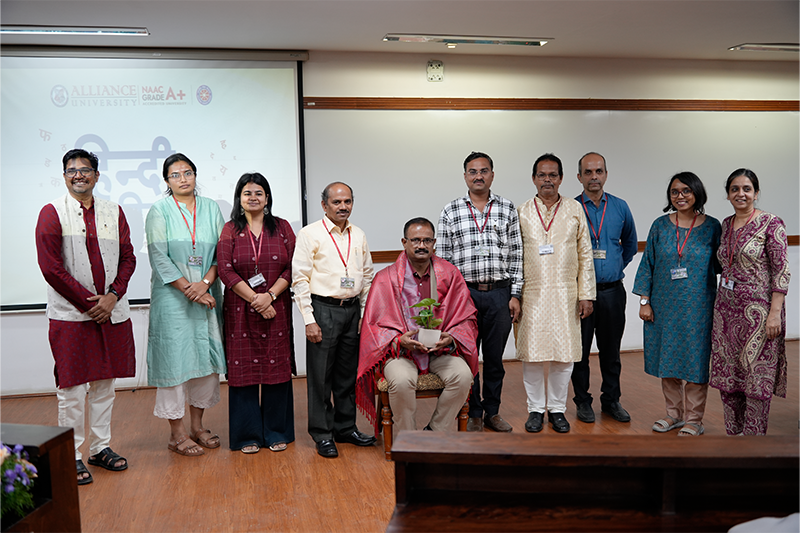 Hindi Diwas Celebration 2025 at Alliance University 4