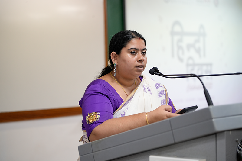 Hindi Diwas Celebration 2025 at Alliance University 9