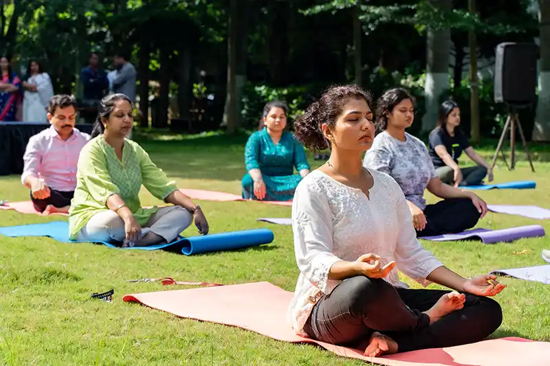 Celebration of International Day of Yoga: From Sound to Silence 7