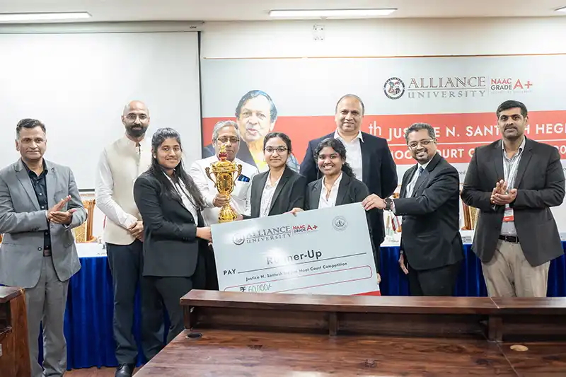 5th Justice N. Santosh Hegde Moot Court Competition Concludes at Alliance University - 17