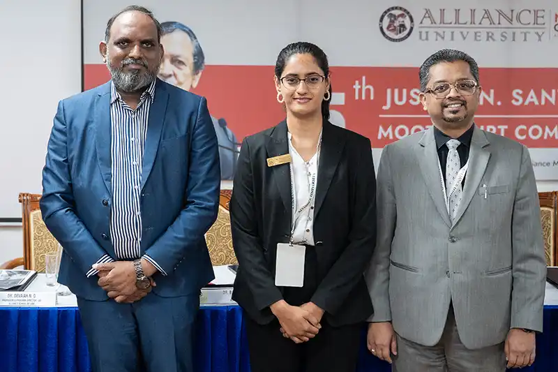 5th Justice N. Santosh Hegde Moot Court Competition Concludes at Alliance University - 8