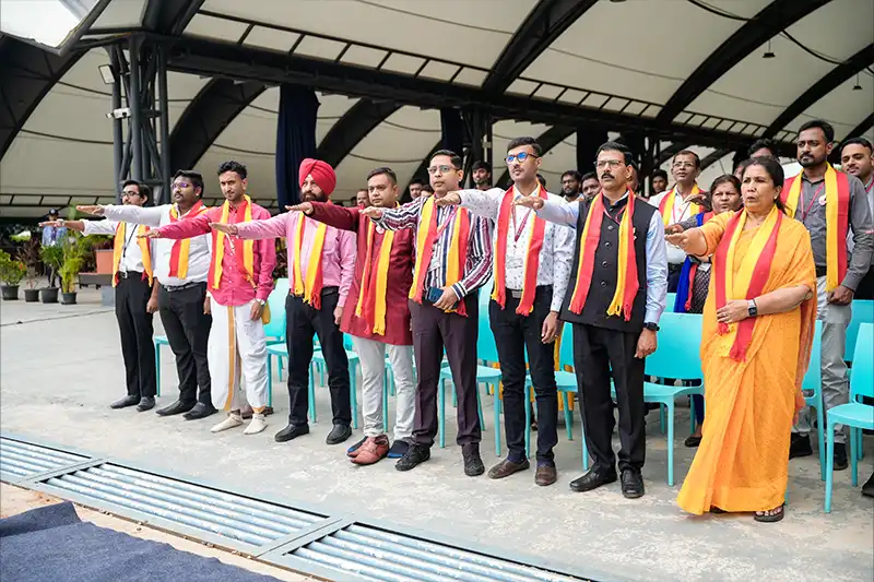 Kannada Rajyotsava Celebrations Alliance University 2025 - 4