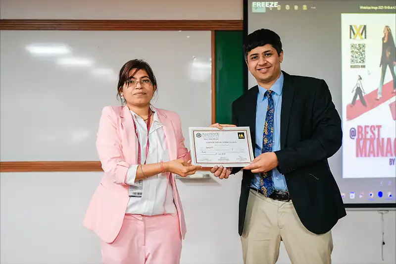 Managerial Maestro 2025 – Discovering the Best Manager at Alliance University 12