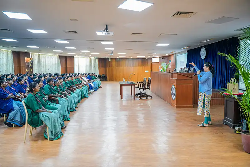 Menstrual Hygiene Awareness Session Conducted for Women Staff 6