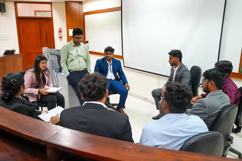 Mock Group Discussion and Personal Interview (GD/PI) session for MBA Students 2