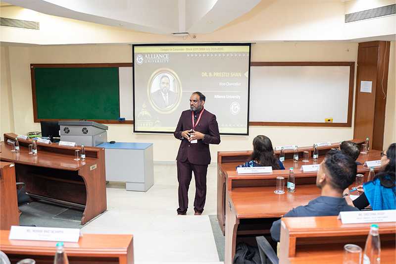 Mock GD/PI Session for MBA July 2024-26 Batch 11