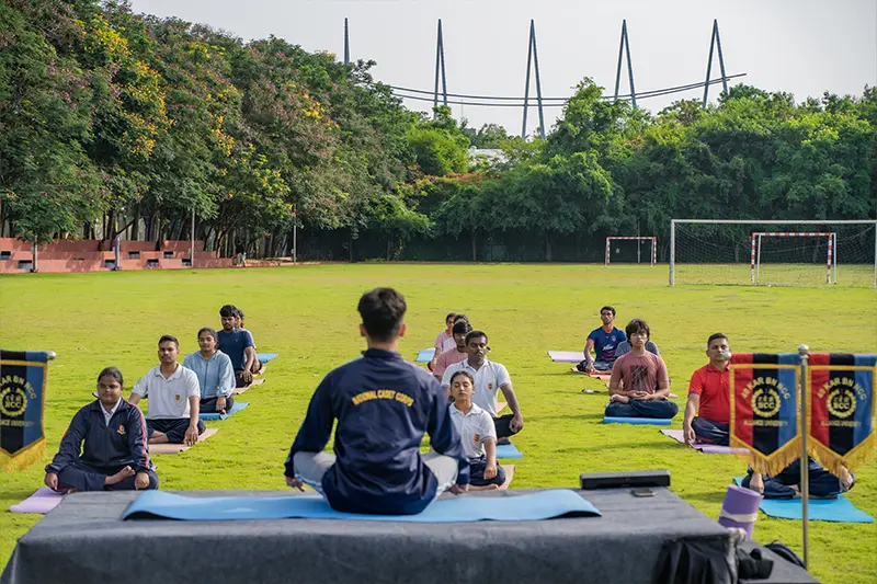 NCC Marks International Day of Yoga at Alliance University - 3
