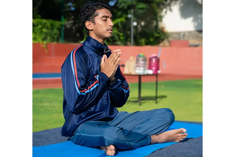NCC Marks International Day of Yoga at Alliance University - 7