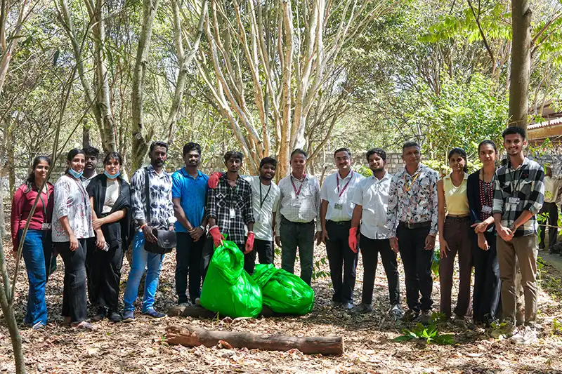 NSS Volunteers Participate in Heritage Conservation Drive in Marasuru Madiwala Village