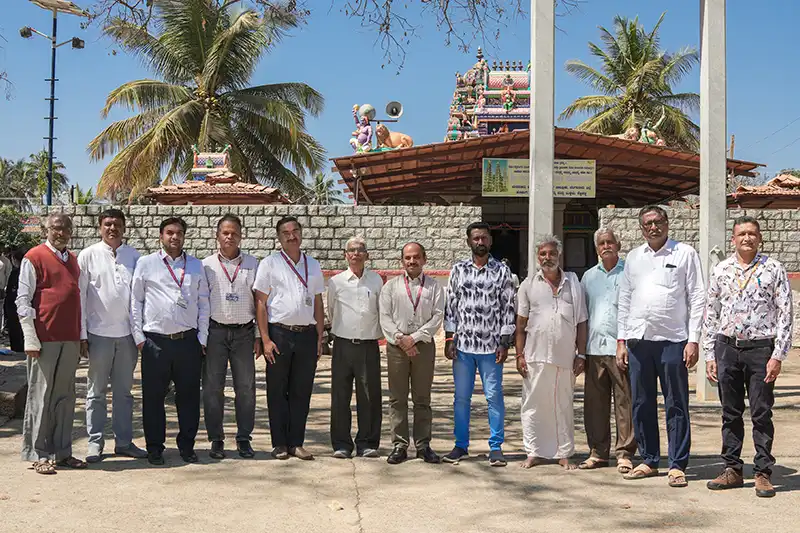 NSS Volunteers Participate in Heritage Conservation Drive in Marasuru Madiwala Village - 8