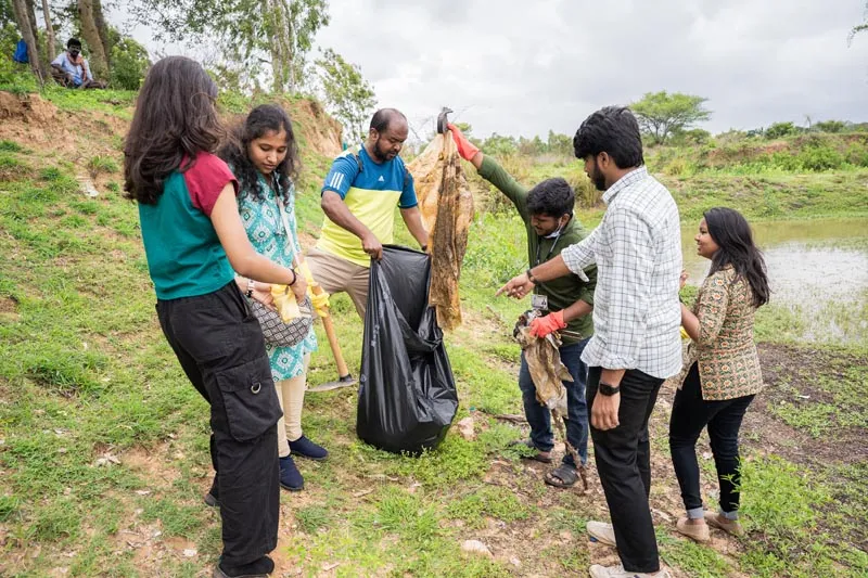 NSS Cell Marks World Environment Day with Plantation and Cleanliness Drive - 3