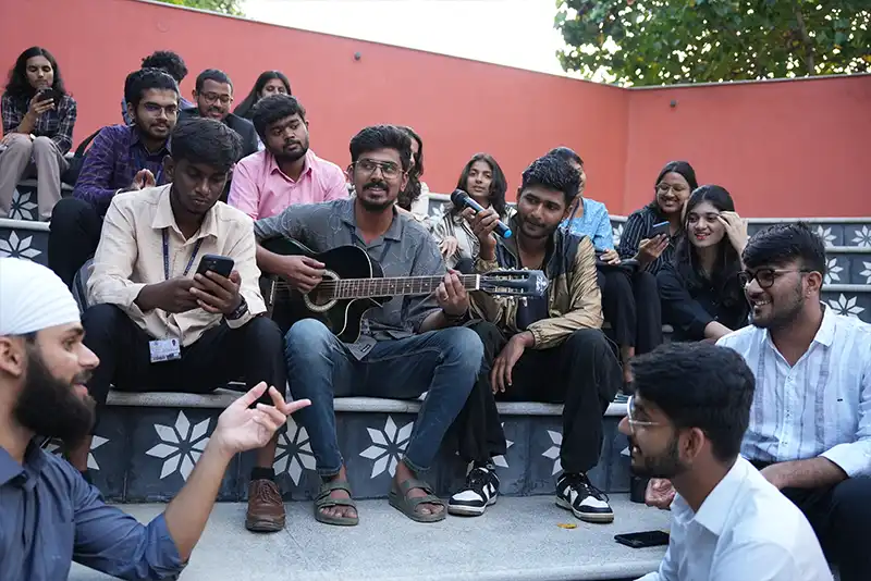 Where Innovation Meets Inspiration: A Powerful Mehfil at Alliance University 8