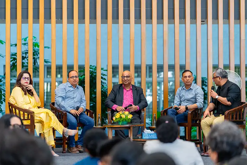Session on Intertwining Sustainability & Responsibility during the product launch of S.W.A.D.E.S. Fashion 4