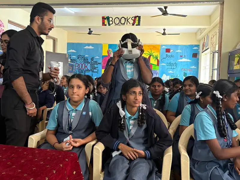 Tech Bridge: Alliance University Champions Women Empowerment in Rural Schools Through Emerging Technologies 13