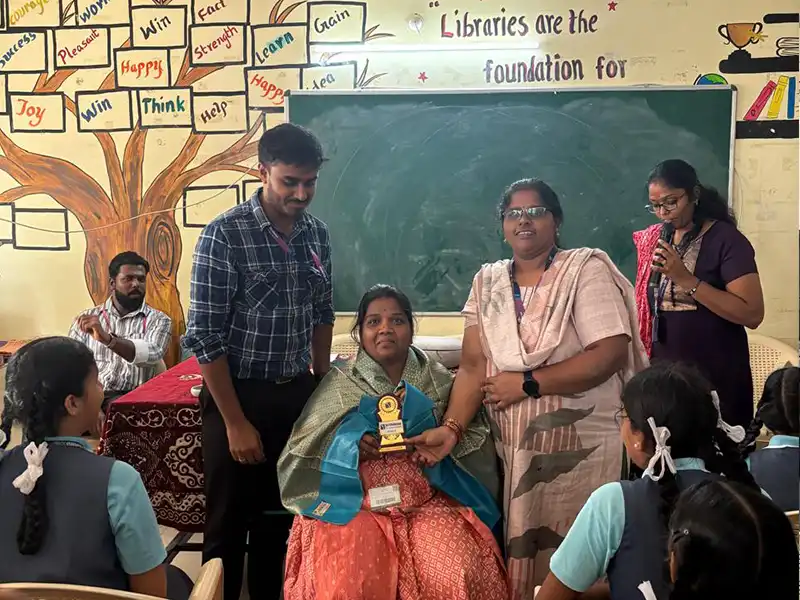 Tech Bridge: Alliance University Champions Women Empowerment in Rural Schools Through Emerging Technologies 8