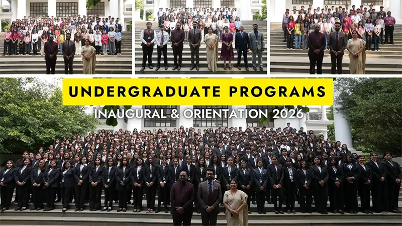 Alliance University Welcomes the Undergraduate Batch of 2026