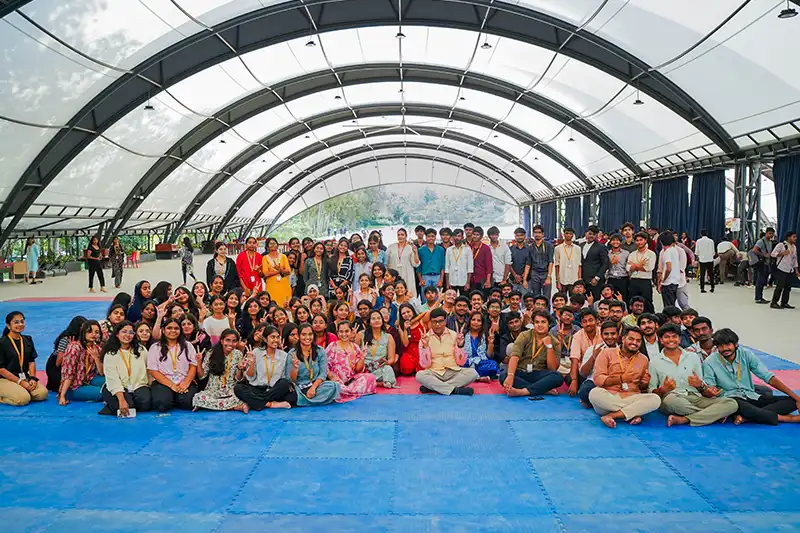 Workshop on “Rhythms of Life: Breath, Water and Sound” at Alliance University - 2