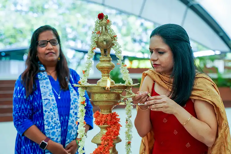 Workshop on “Rhythms of Life: Breath, Water and Sound” at Alliance University - 3
