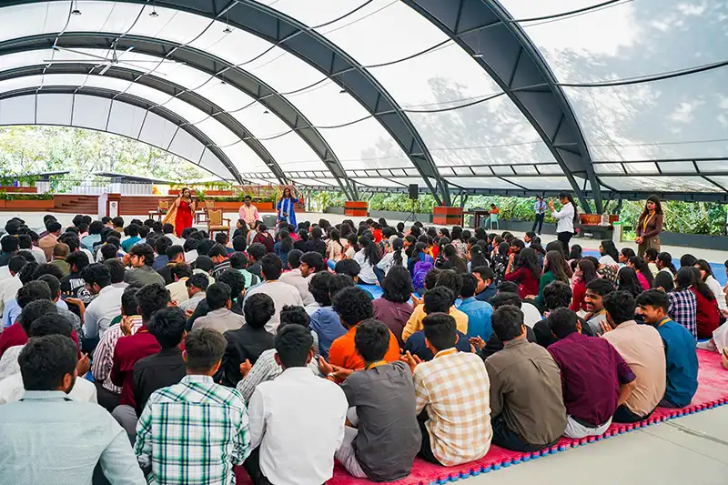 Workshop on “Rhythms of Life: Breath, Water and Sound” at Alliance University - 5