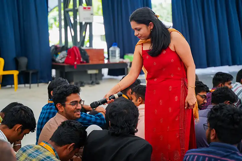 Workshop on “Rhythms of Life: Breath, Water and Sound” at Alliance University - 7