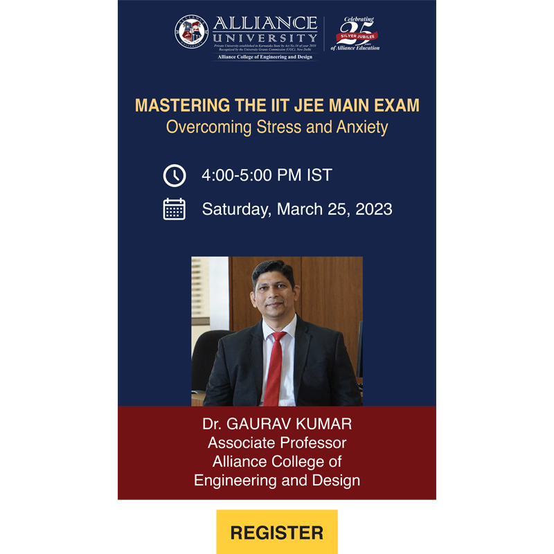 Mastering the IIT JEE Main Exam - Overcoming Stress and Anxiety