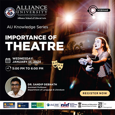 AU Knowledge Series - Importance of Theatre