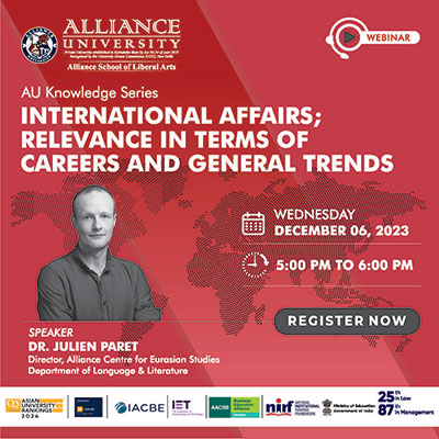 International Affairs Relevance in Terms of Careers and General Trends