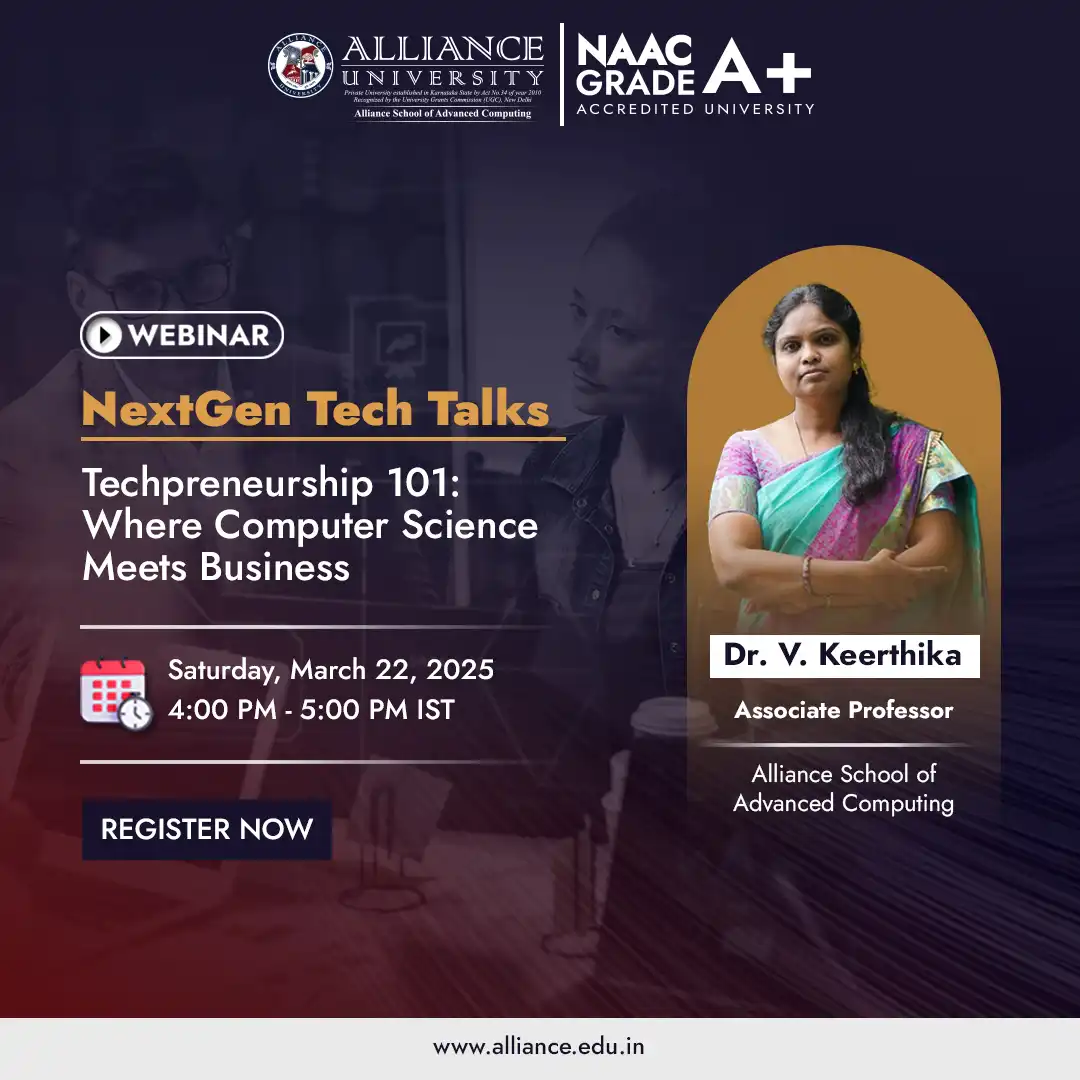 Webinar On Techpreneurship 101: Where Computer Science Meets Business