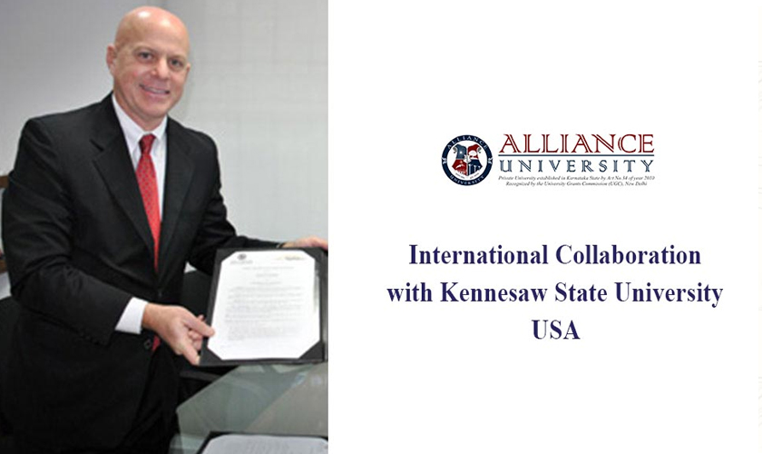 New International Collaboration with Kennesaw State University, USA
