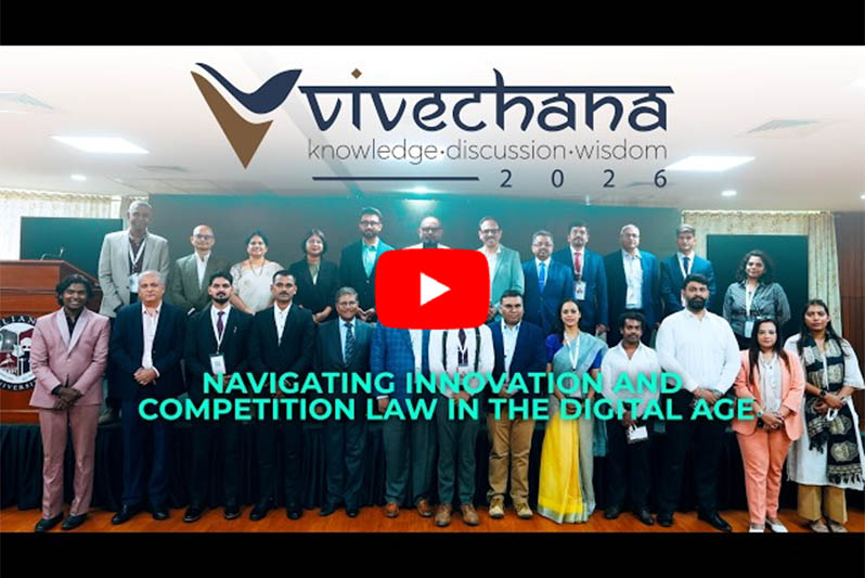 Alliance University Hosts 4th Edition of Vivechana 2026 on Innovation and Competition Law